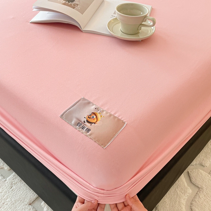 91家纺网 家纺一手货源 找家纺 豪选 2025新款A类蜂巢棉抗菌床笠（全网全供） 蜂巢缤纷玉