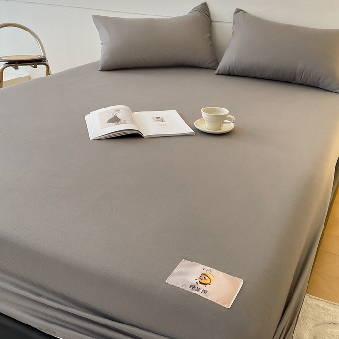 91家纺网 家纺一手货源 找家纺 （总）豪选 2025新款A类蜂巢棉抗菌床笠（全网全供）