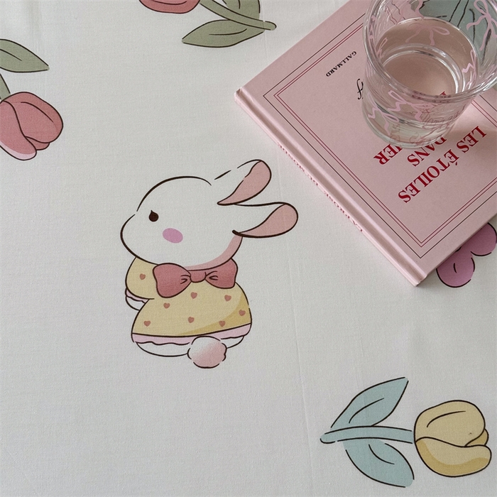 91家纺网 家纺一手货源 找家纺 名兮家居 2024年新款全棉床单 春意恋