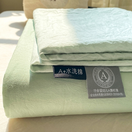 91家纺网 家纺一手货源 找家纺 （总）芷凡家纺 2024新款A类水洗云朵棉纯色床单