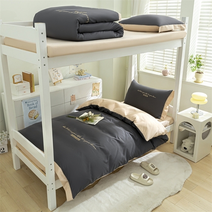 91家纺网 家纺一手货源 找家纺 （总）新款亲肤水洗棉学生季三件套-洛伊