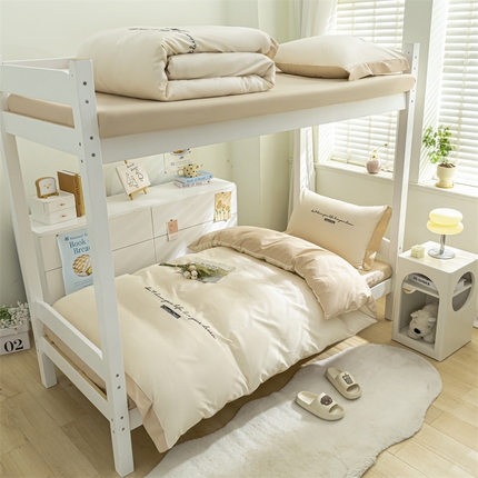 91家纺网 家纺一手货源 找家纺 （总）新款亲肤水洗棉学生季三件套-洛伊