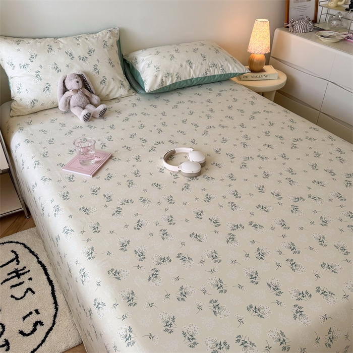 91家纺网 家纺一手货源 找家纺 名兮家居 2024年新款全棉床单 妃子笑