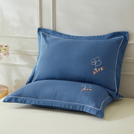 丰淘 2024新款向阳花开枕套 向阳花开-宝蓝