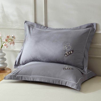 丰淘 2024新款向阳花开枕套 向阳花开-浅灰