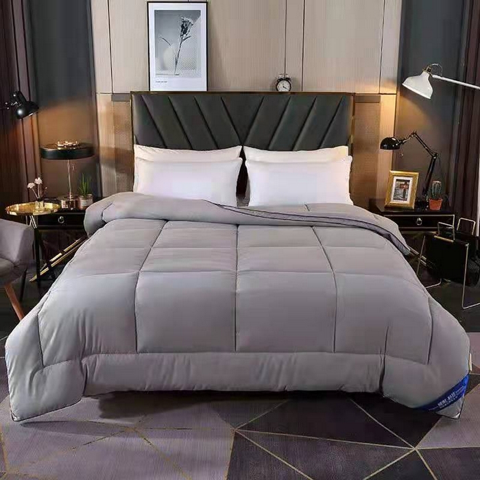 91家纺网 家纺一手货源 找家纺 招财狼床垫 新款宾馆酒店学生加厚磨毛被芯 酒店学生医院 军队 工地 专用被芯 灰色