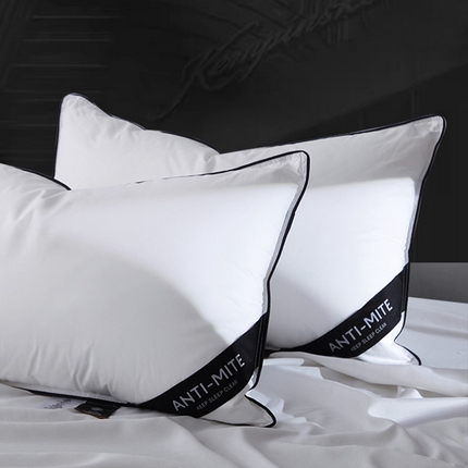 91家纺网 家纺一手货源 找家纺 （总）糖果枕芯 2024新款全棉防螨抗菌纤维酒店枕芯