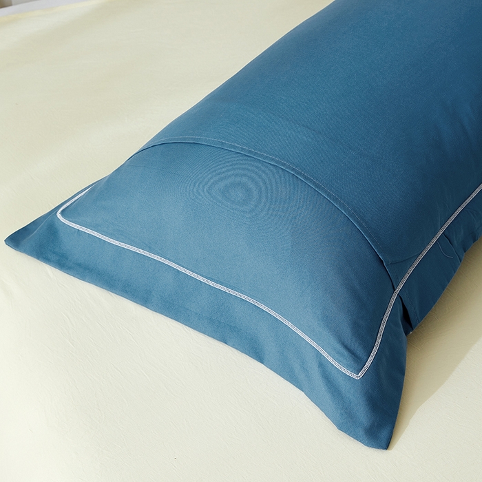 91家纺网 家纺一手货源 找家纺 丰淘 2024新款向阳花开枕套 向阳花开-浅蓝