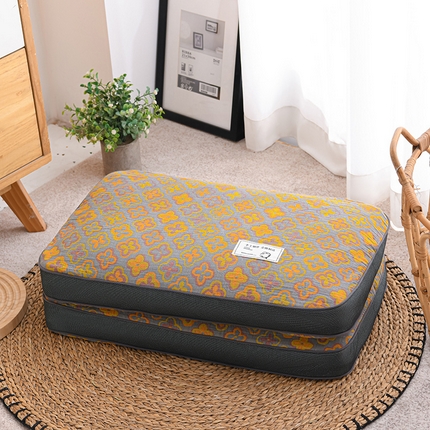 91家纺网 家纺一手货源 找家纺 （总）织布人 2024新款荞麦枕全棉双层纱百福枕护颈纳福平安健康荞麦枕头