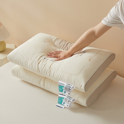 91家纺网 家纺一手货源 找家纺 （总）织布人 2024新款枕芯A类6S深睡氧透气枕头护颈椎助睡眠枕头保健枕芯48*74cm