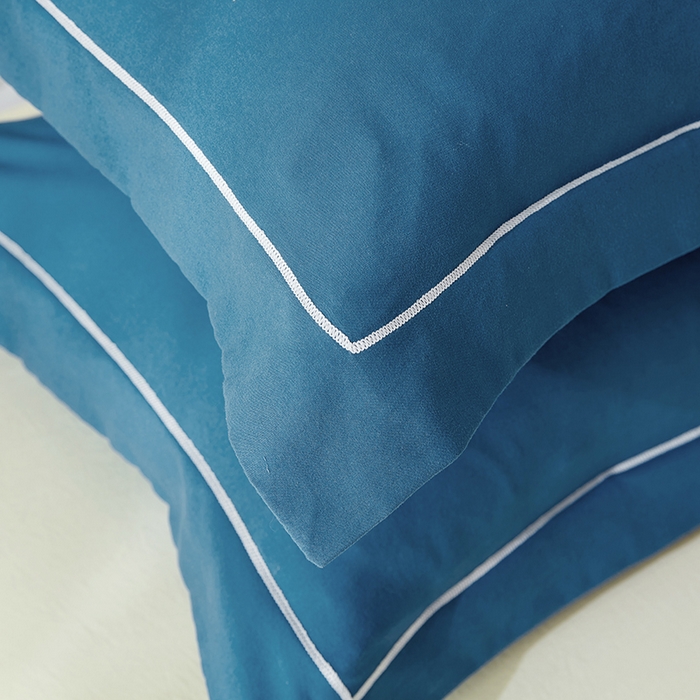 91家纺网 家纺一手货源 找家纺 丰淘 2024新款向阳花开枕套 向阳花开-浅蓝