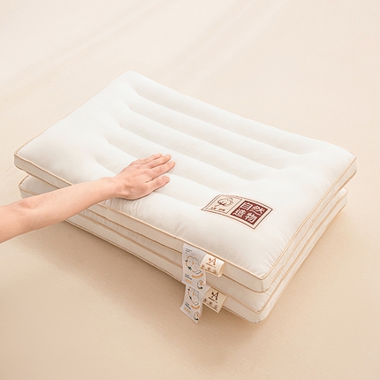 91家纺网 家纺一手货源 找家纺 （总）贵夫人 2024新款A类全棉水洗棉护颈枕-自然造物