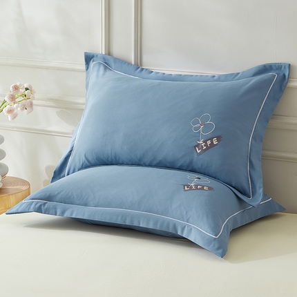 丰淘 2024新款向阳花开枕套 向阳花开-天蓝
