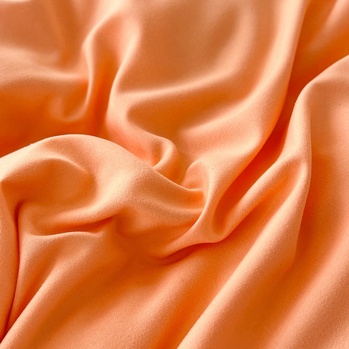 91家纺网 家纺一手货源 找家纺 唐人居 2025新款韩式花边蝴蝶结床盖四件套-优雅恋人 优雅恋人-橘橙