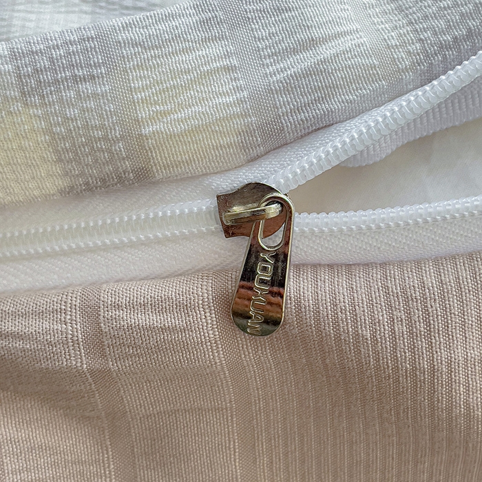 91家纺网 家纺一手货源 找家纺 优选良品 2025新款有氧提花云纱棉圆角吊边工艺款四件套学生三件套 恋爱风情