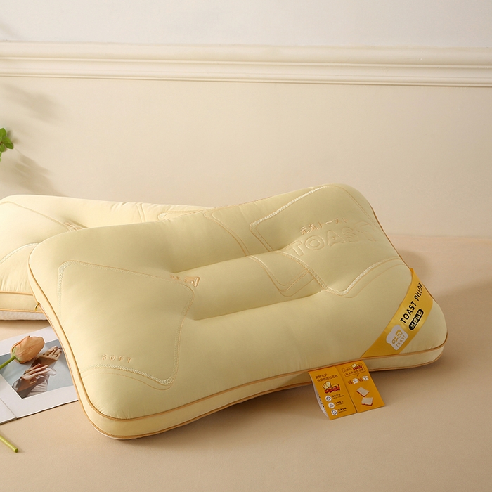 91家纺网 家纺一手货源 找家纺 （总）蔻眠 2024新款超柔深睡Q弹吐司面包护颈枕头学生成人枕芯