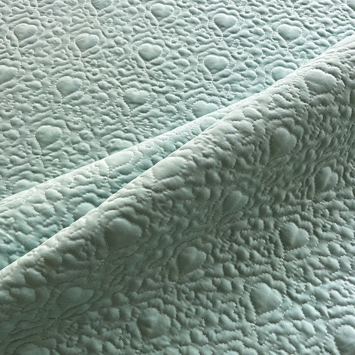 91家纺网 家纺一手货源 找家纺 唐人居 2025新款韩式花边蝴蝶结床盖四件套-浪漫满屋 浪漫满屋-水兰