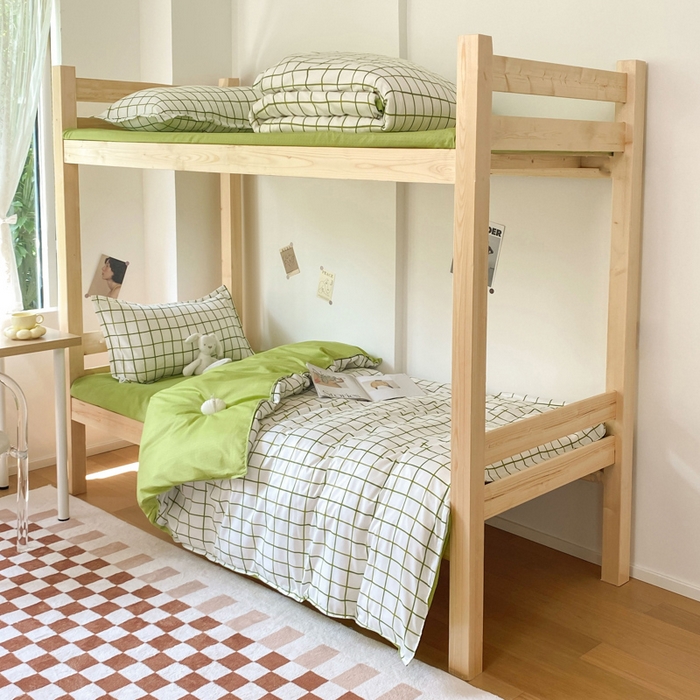 91家纺网 家纺一手货源 找家纺 雅蔓依 2025新款亲肤芦荟棉宿舍上下铺单人床学生三件套六件套 悉尼