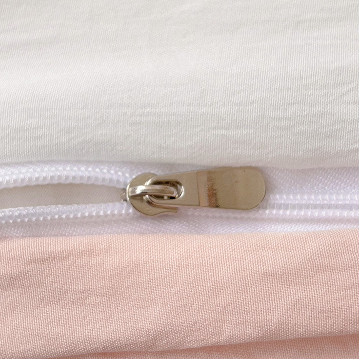 91家纺网 家纺一手货源 找家纺 韩巢家纺 2024新款四季通用超柔水洗棉毛巾绣单件被套-小白熊系列（提供卖家秀 ） 小白熊 白浅粉