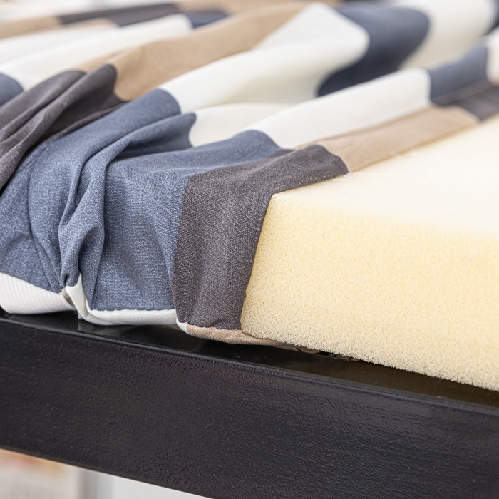 91家纺网 家纺一手货源 找家纺 楠沐家纺 2025新款大学生床垫套可拆洗学生宿舍亲肤床垫套 蓝大格