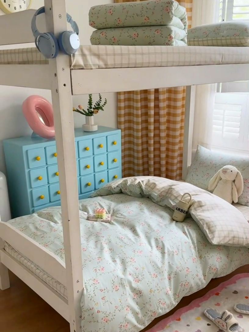 91家纺网 家纺一手货源 找家纺 富瑞阁2024新款13070学生宿舍全棉三件套 蓝调