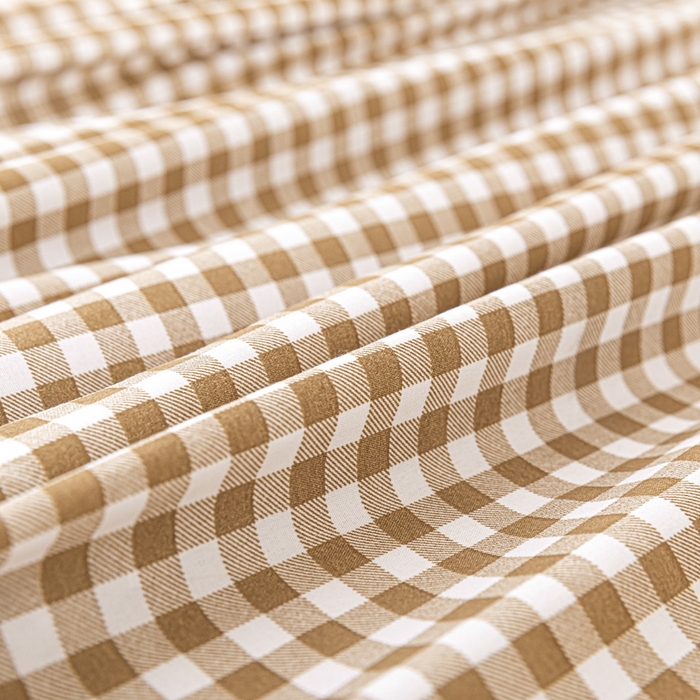 91家纺网 家纺一手货源 找家纺 楠沐家纺 2025新款大学生床垫套可拆洗学生宿舍亲肤床垫套 咖小格