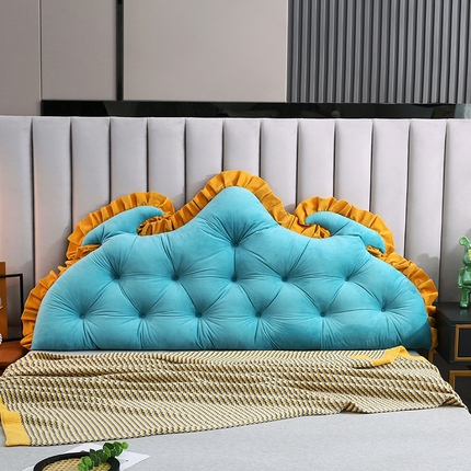 91家纺网 家纺一手货源 找家纺 （总）永光家居 水晶绒龙角靠背 皇冠床头靠垫沙发抱枕大靠背