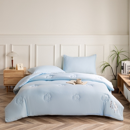 91家纺网 家纺一手货源 找家纺 （总）老张新疆棉花被 热卖压花华夫格棉花被