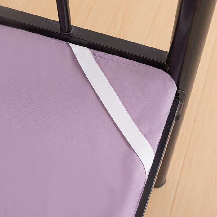 91家纺网 家纺一手货源 找家纺 楠沐家纺 2025新款大学生床垫套可拆洗学生宿舍亲肤床垫套 浅紫