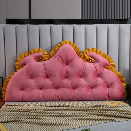 91家纺网 家纺一手货源 找家纺 （总）永光家居 水晶绒龙角靠背 皇冠床头靠垫沙发抱枕大靠背