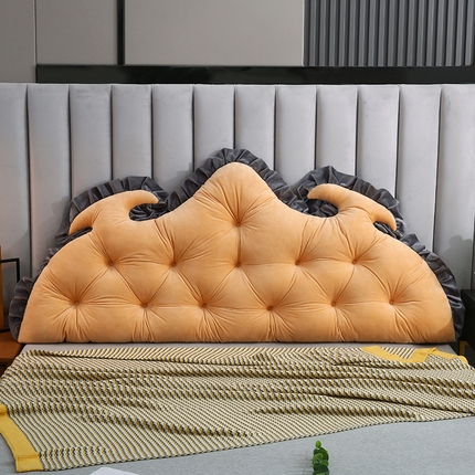 91家纺网 家纺一手货源 找家纺 （总）永光家居 水晶绒龙角靠背 皇冠床头靠垫沙发抱枕大靠背