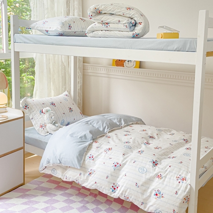 金鑫汇家纺 2024新款全棉宿舍印花三件套第一批 伯爵夫人