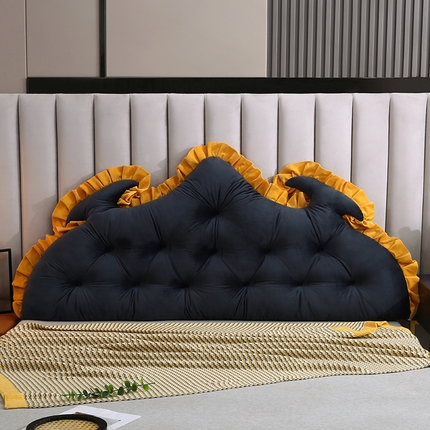 91家纺网 家纺一手货源 找家纺 （总）永光家居 水晶绒龙角靠背 皇冠床头靠垫沙发抱枕大靠背