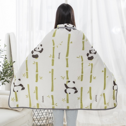 卉晨毛毯 2025爆款加厚潮人牛奶绒空调毯披肩毯午睡毛毯