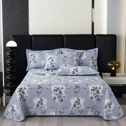 91家纺网 家纺一手货源 找家纺 （总）2024新款全棉13376印花床盖款套件单品系列
