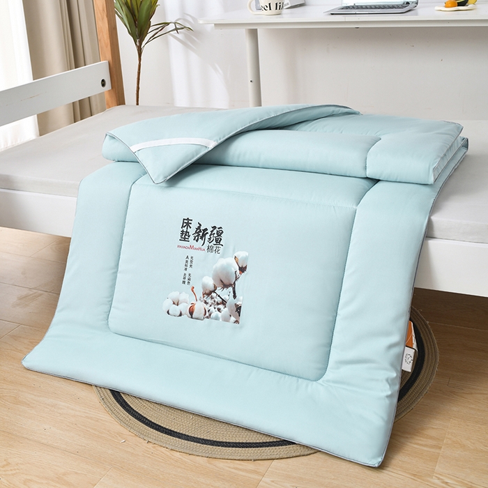 91家纺网 家纺一手货源 找家纺 2024新款新疆学生棉花床垫 波特兰