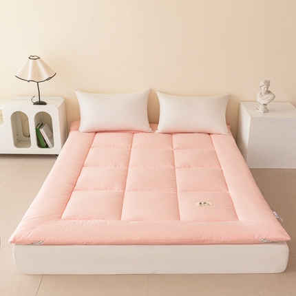 91家纺网 家纺一手货源 找家纺 （总）丫丫家纺 2024可折叠大豆床垫床褥学生床垫大床水洗磨毛加厚软床褥垫子