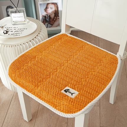 91家纺网 家纺一手货源 找家纺 （总）爱家居 2024新款灯芯绒马蹄形加厚家用餐椅坐垫可水洗垫子餐椅垫简约现代