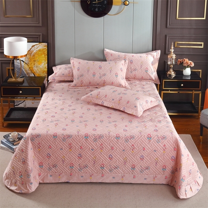 91家纺网 家纺一手货源 找家纺 （总）2024新款全棉13376印花床盖款套件单品系列