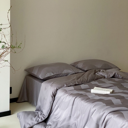 91家纺网 家纺一手货源 找家纺 佳汐蓝家纺 （总）2024新款60支兰精天丝系列四件套