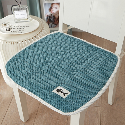 91家纺网 家纺一手货源 找家纺 （总）爱家居 2024新款灯芯绒马蹄形加厚家用餐椅坐垫可水洗垫子餐椅垫简约现代