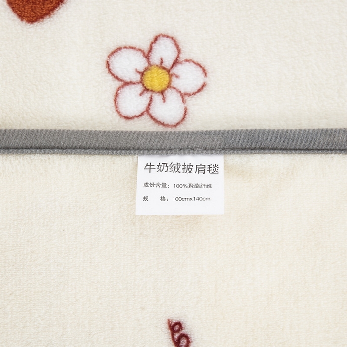 91家纺网 家纺一手货源 找家纺 卉晨家纺 2024新款披肩毯毛毯空调毯毯子 吉娜