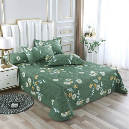 91家纺网 家纺一手货源 找家纺 （总）2024新款全棉13376印花床盖款套件单品系列