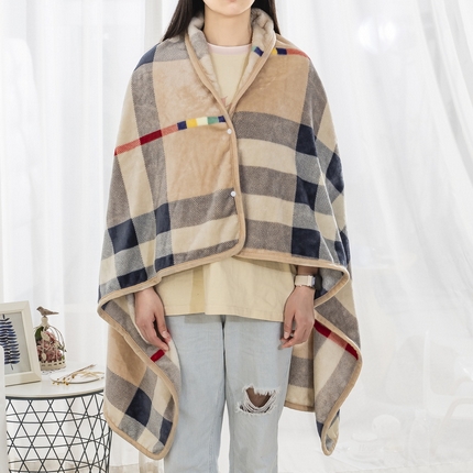 91家纺网 家纺一手货源 找家纺 卉晨家纺 2024新款披肩毯毛毯空调毯毯子 百思丽