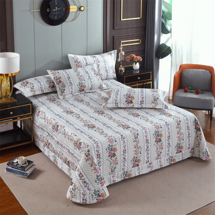91家纺网 家纺一手货源 找家纺 （总）2024新款全棉13376印花床盖款套件单品系列