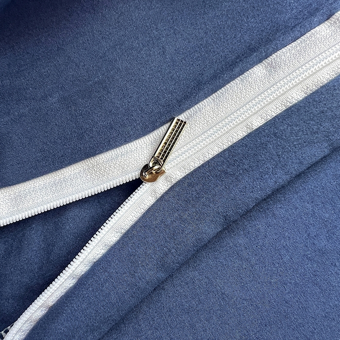 91家纺网 家纺一手货源 找家纺 贝拉梦家纺 2024新款褶皱炒鸡糯纯色水洗棉学生床三件套 浩瀚蓝