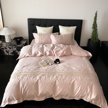 91家纺网 家纺一手货源 找家纺 （总）MIU缪家居 2024新款100支全棉亲肤舒适四件套-奥罗拉