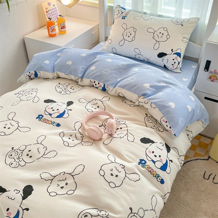 91家纺网 家纺一手货源 找家纺 （总）如约 2025新款学生季12868全棉印花三件套