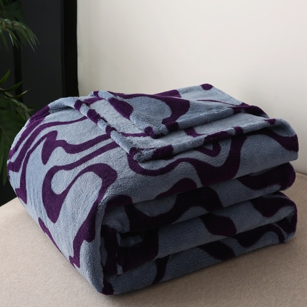 91家纺网 家纺一手货源 找家纺 （总）巴木赫 2024新款法兰绒舒棉绒熊猫绒毛毯