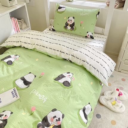 91家纺网 家纺一手货源 找家纺 （总）盛秋家纺 2025新款卡通印花学生三件套四件套